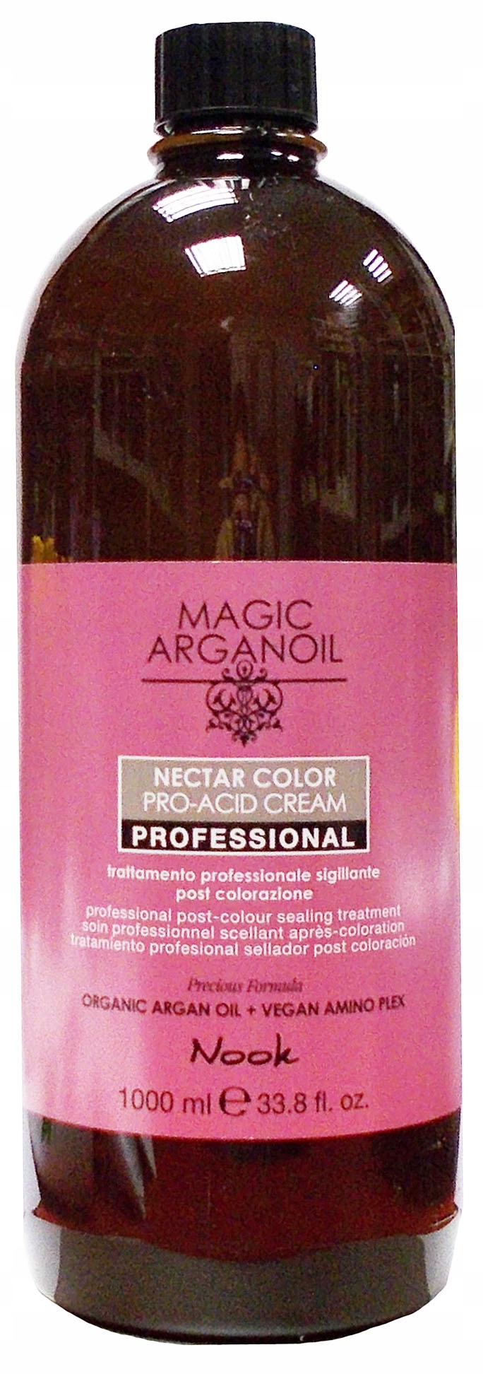 Nook Nectar Color Odżywka Zakwaszająca Włosy Po Zabiegach Fryzjerskich 1L