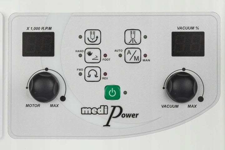 Frezarka podologiczna z pochłaniaczem pyłu Saeshin Model Medi Power