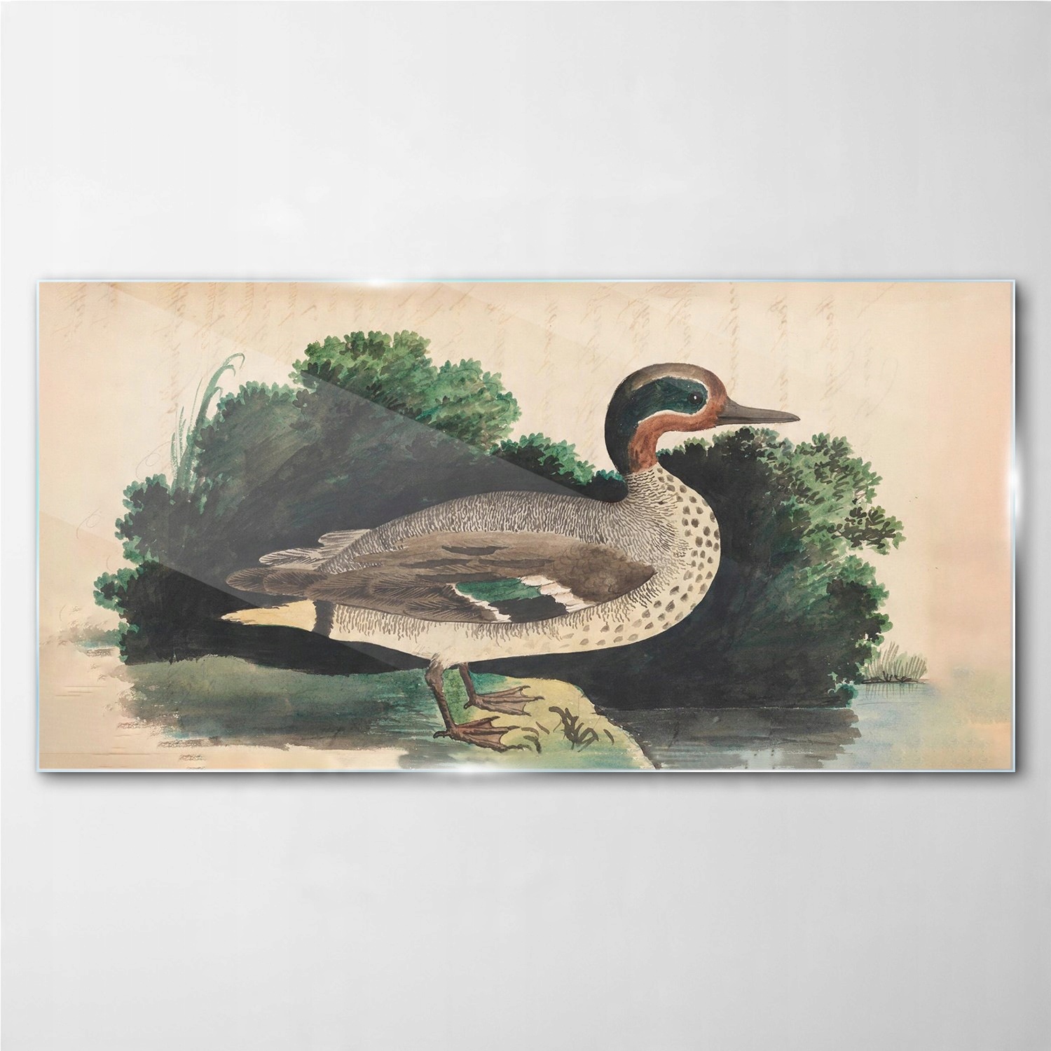 

Fotoobraz szklany na ścianę Ptak rysunek 140x70 cm