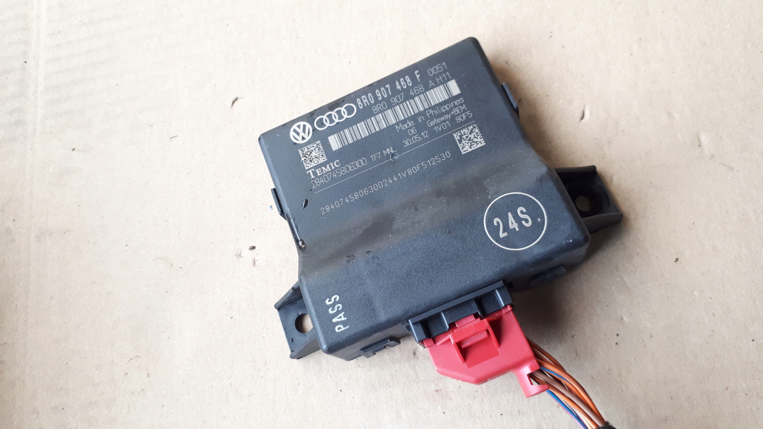 A4 B8 LIFT S4 modulo GATEWAY 8R0907468F A5 Q5