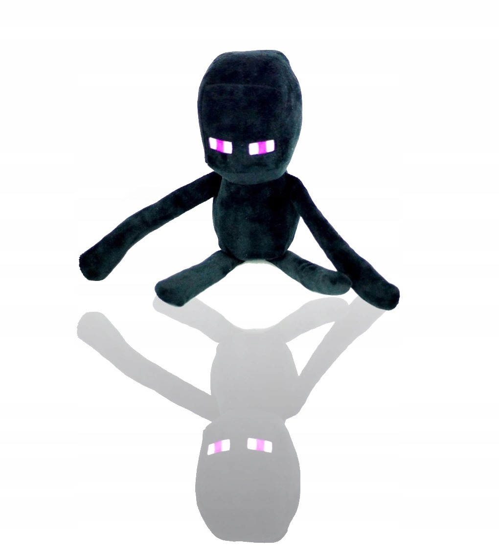 Enderman Człowiek Końca End Man Minecraft Gra Postać Pluszak MASKOTKA Marka Jinx
