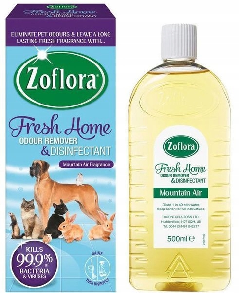 

Zoflora Dezynfekcja Zwierzęta Mountain Air 500ml