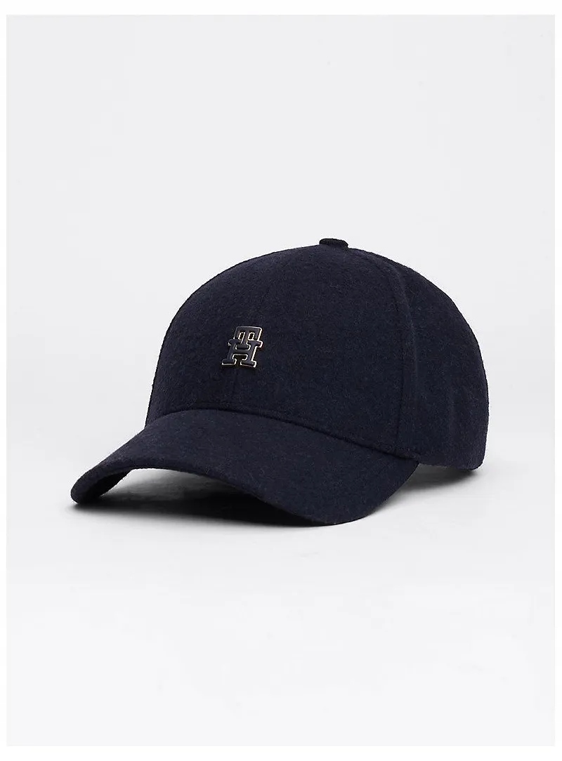 Zimní čepice kšiltovka Tommy Hilfiger Th Monogram AW0AW16620 DW6