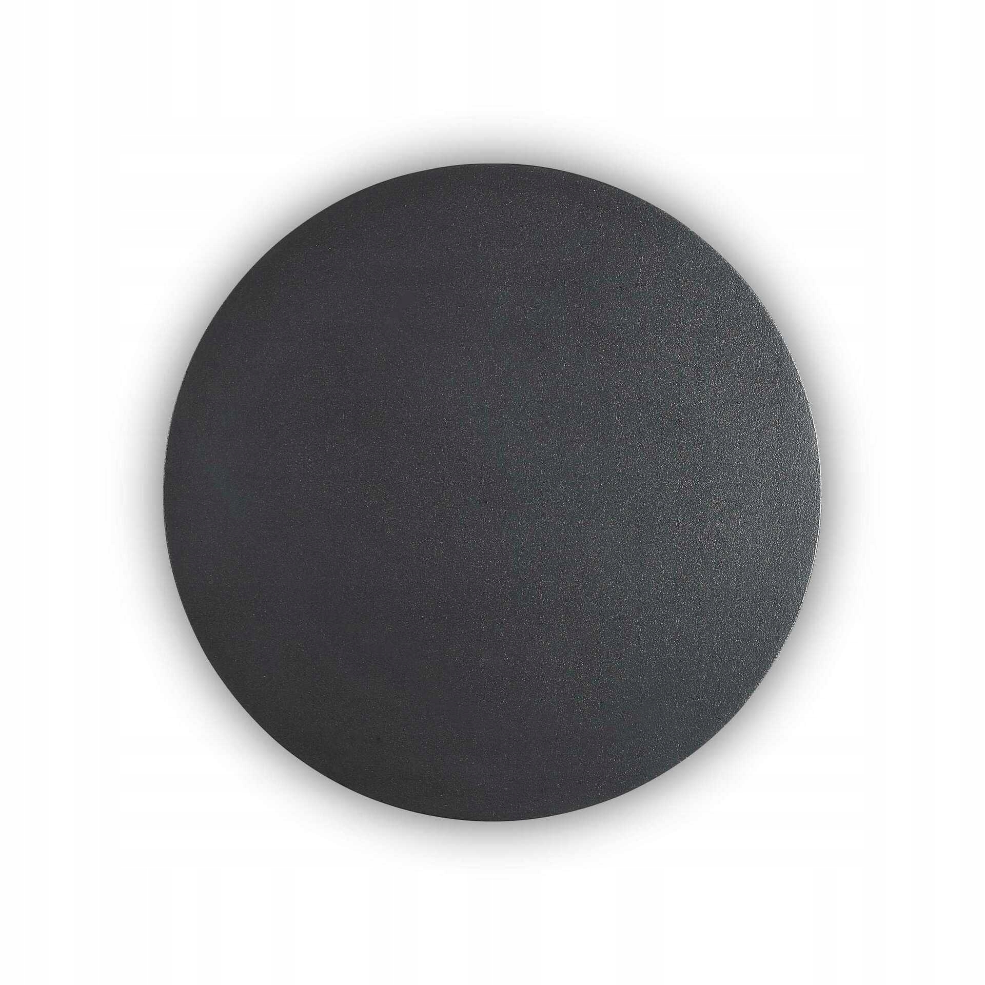 Nástěnné svítidlo Ideal Lux Cover AP1 Round Big 11W 1112lm černé