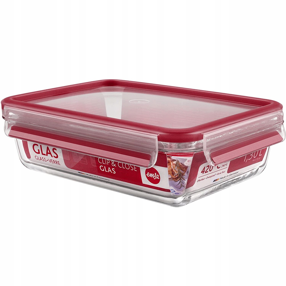 

Emsa Lunchbox pojemnik szklany na żywność 700 ml