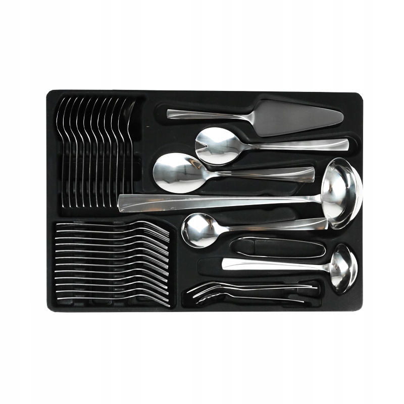 KOMPLET SZTUĆCÓW 72 el WALIZKA MONICA 12 OSÓB SZTUĆCE W WALIZCE Liczba elementów w zestawie 72