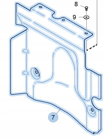 ЛИСТОВИЙ ГЛУШНИК SCANIA R S 2424911
