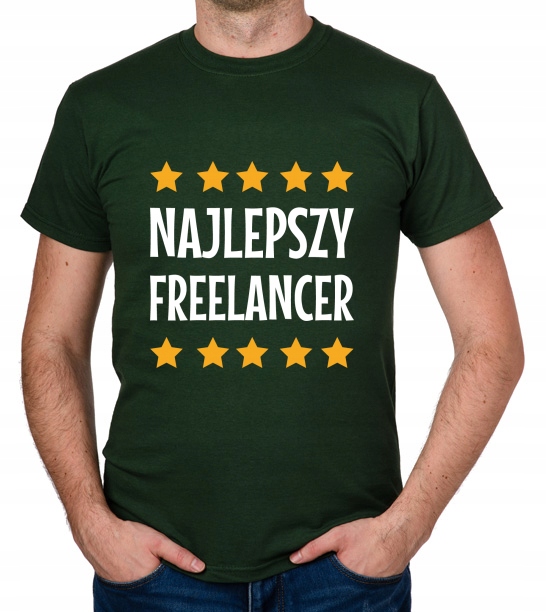 

koszulka Najlepszy Freelancer prezent