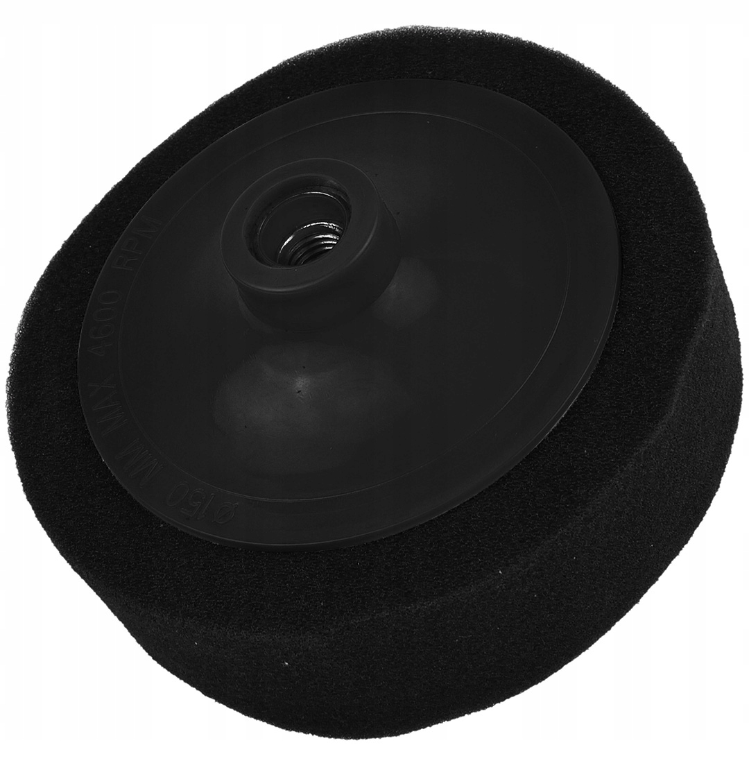 

Gąbka polerska 180mmx50mm M14 czarna miękka tarcza