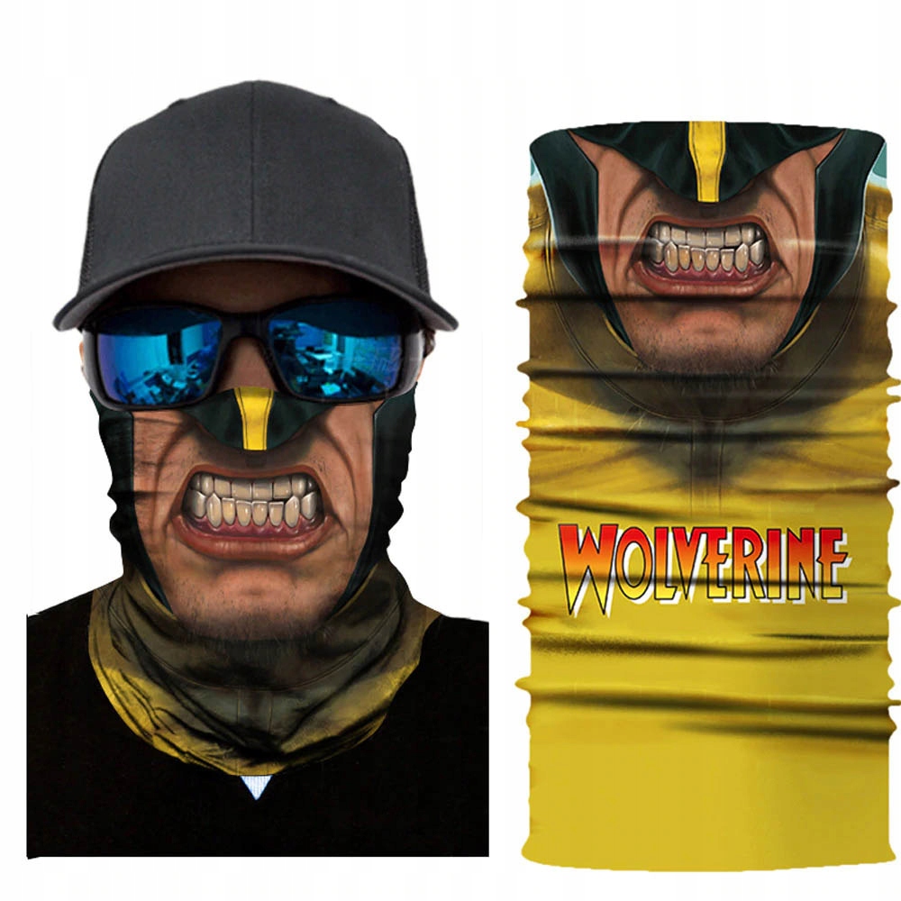 MASKA CHUSTA BANDANA NA MOTOR wolverine G01