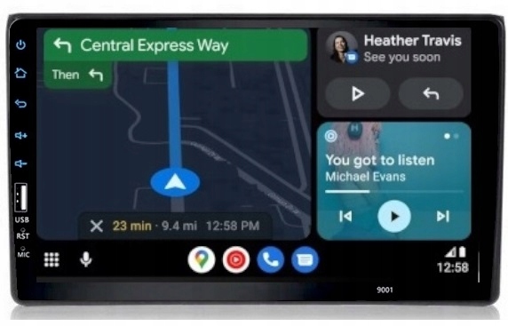 Rádio Audi A4 B6 2000-2008 Carplay Android-auto Mirrorlink Usb MP3 MP5 Bt