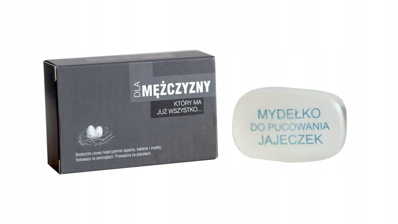 

Mydełko Do Pucowania Jajeczek Jaj Jąder Mycia