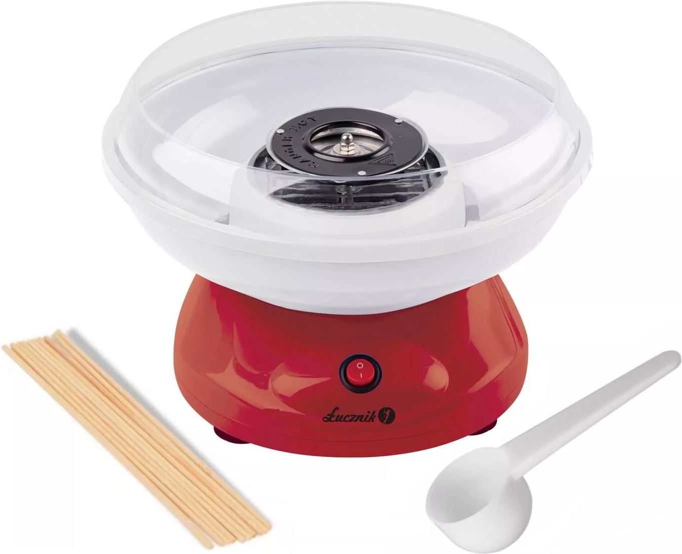Urządzenie maszynka do waty cukrowej Łucznik AM6214A 450W + patyczki gratis