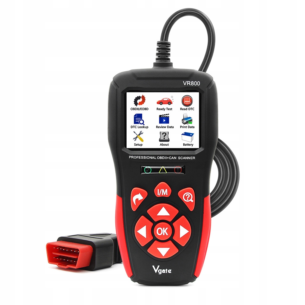 Tester interfejsu diagnostycznego Vgate VR800 OBD2