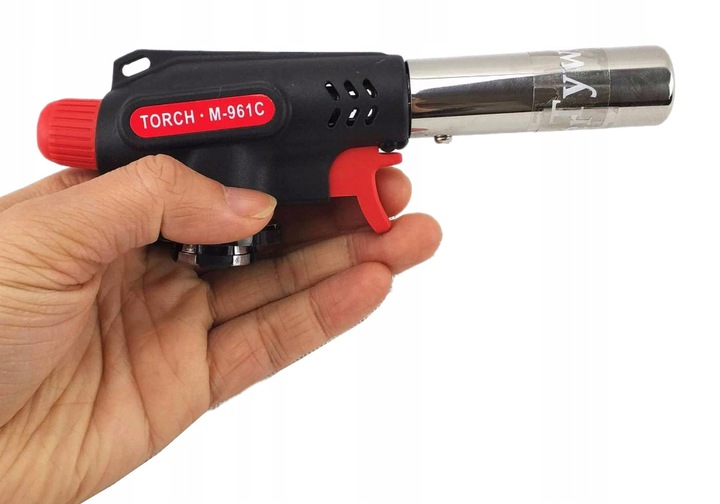 PALNIK GAZOWY M-961C + 6x NABÓJ KARTUSZ ALPEN CAMPING Marka inna