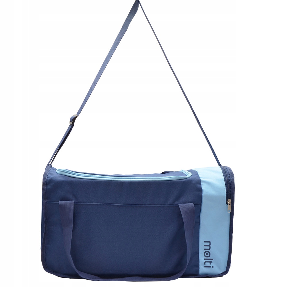 Torba turystyczna podróżna bagaż sportowa duża molti Wzór dominujący logo