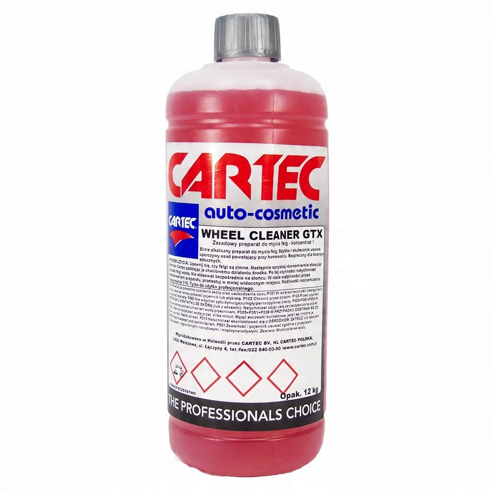 

Cartec Wheel Cleaner Gtx 1L preparat do mycia felg