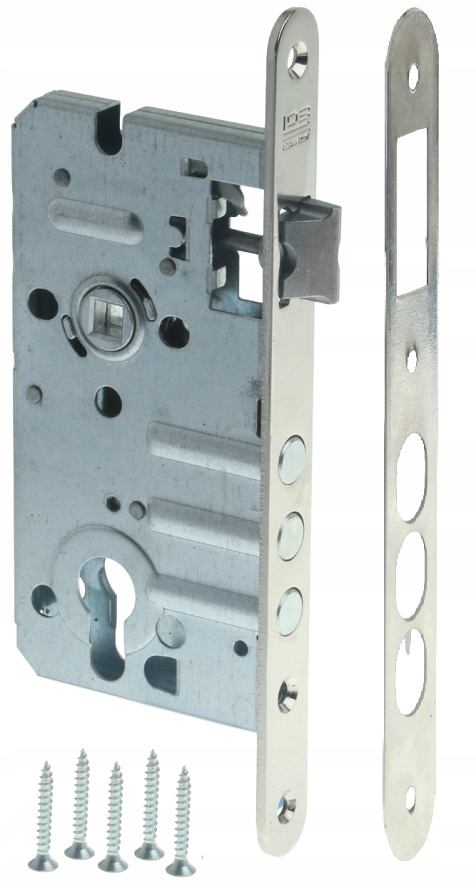 Zámek Trnový Lob 72/50 ZT75 Nikl Assa Abloy Zapuštěný Levý Pravý