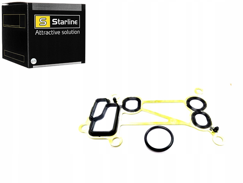 USZCZELKA CHŁODNICY OLEJU-BMW 3 5 7 X5 X6 2008-2014 STARLINE