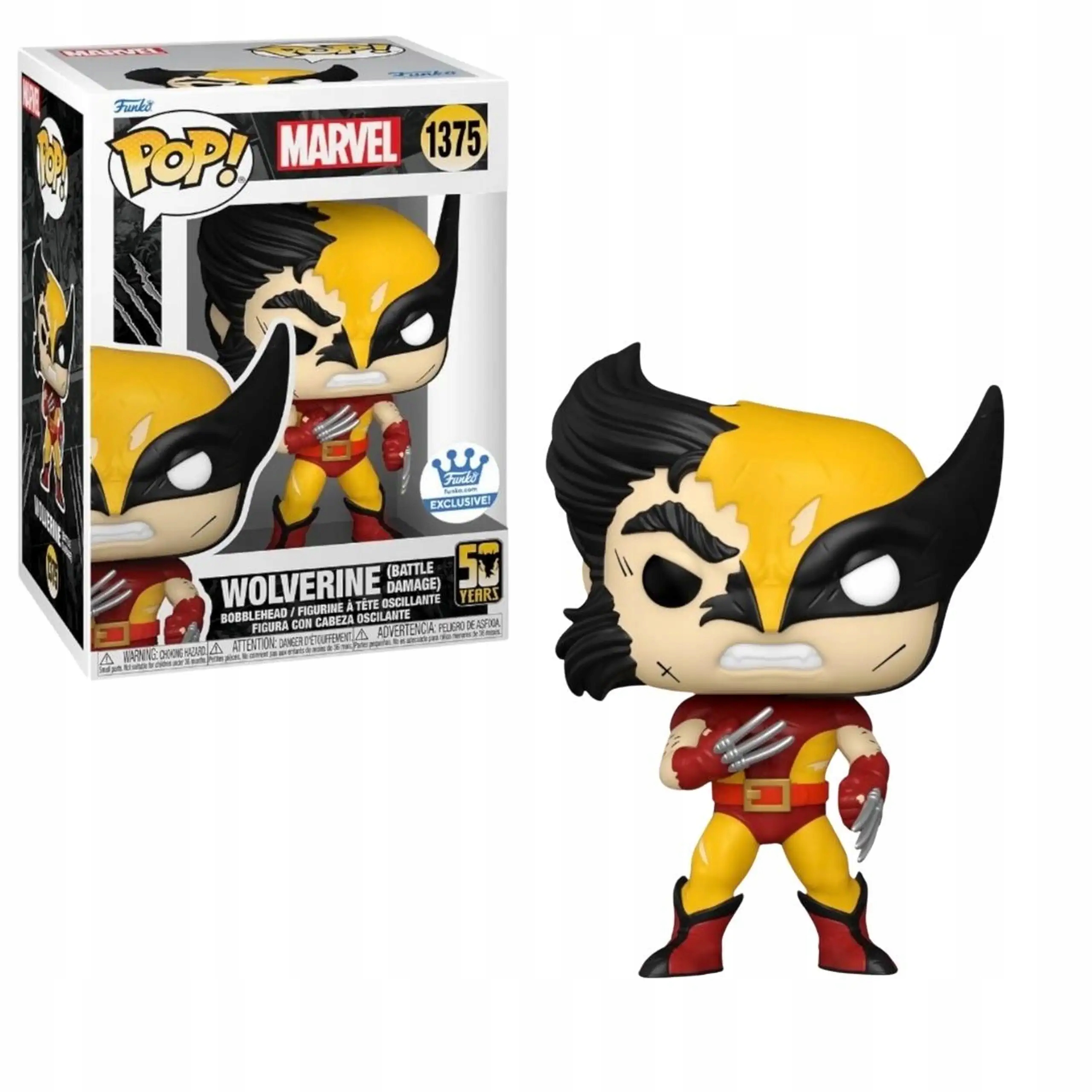 Funko Pop! Marvel: Wolverine (Bojové poškození) #1375