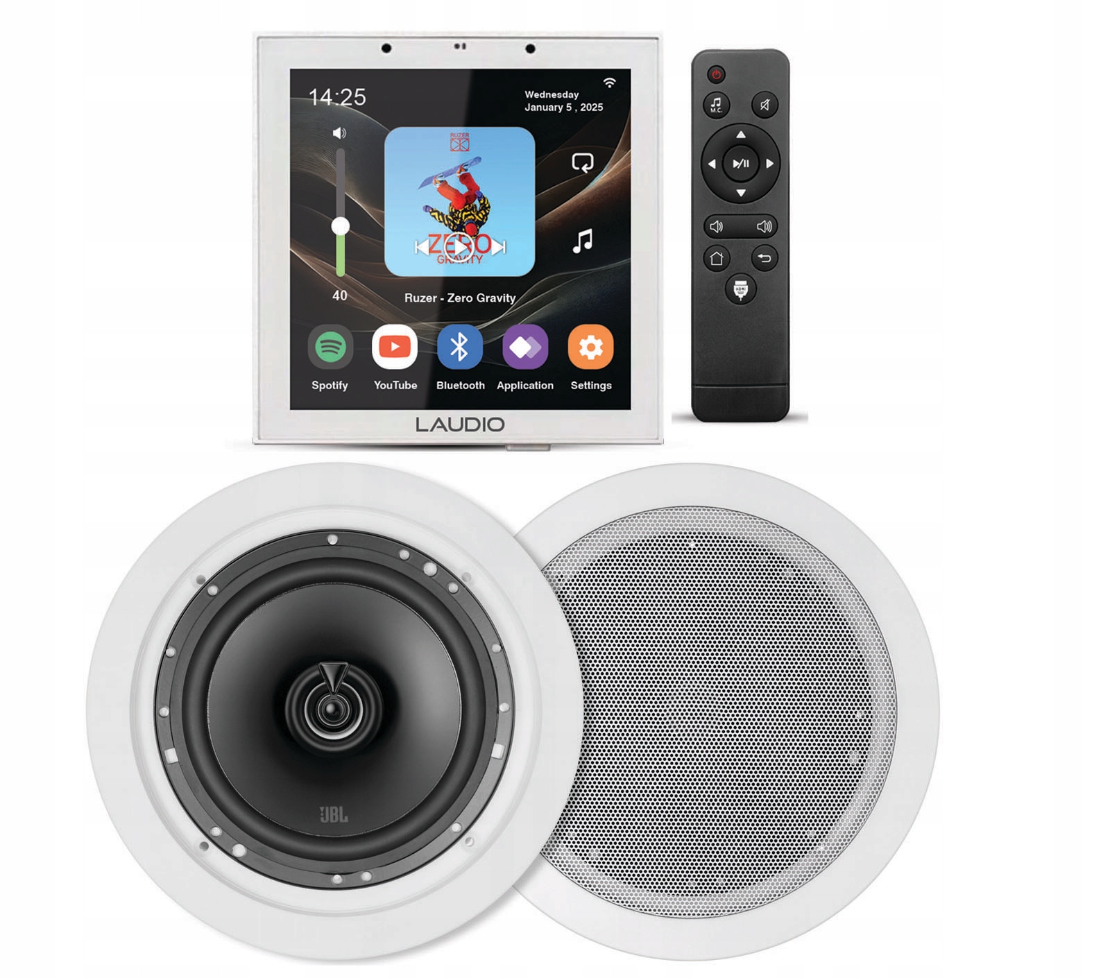 Laudio W40WIFI Internetové Podomietkové Rádio S Bt/usb Jbl 2X 60