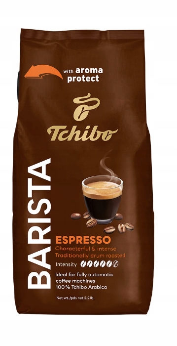 Levně Tchibo Barista Espresso Káva Zrnková 1 kg