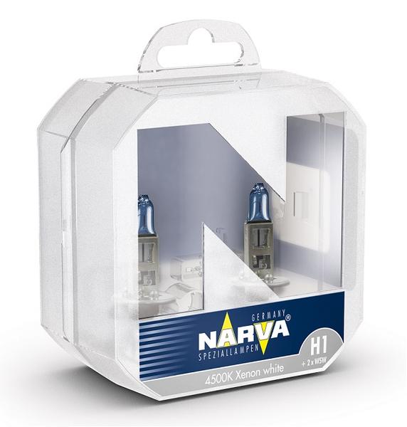 

Narva Range Power Żarówki H1 White 4300K