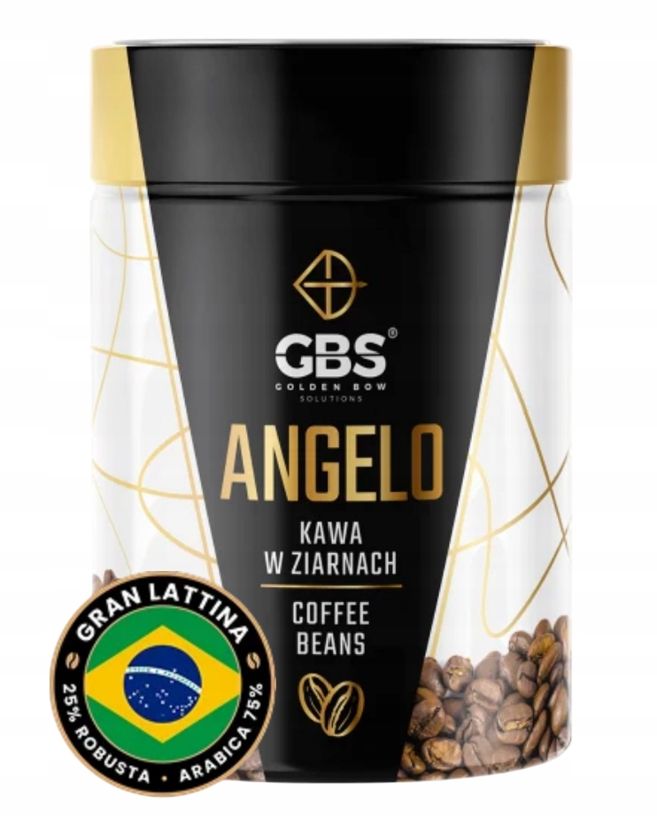 Levně Gbs Angelo Káva V Zrnech Gbs Zrnková Gran Latina 600g