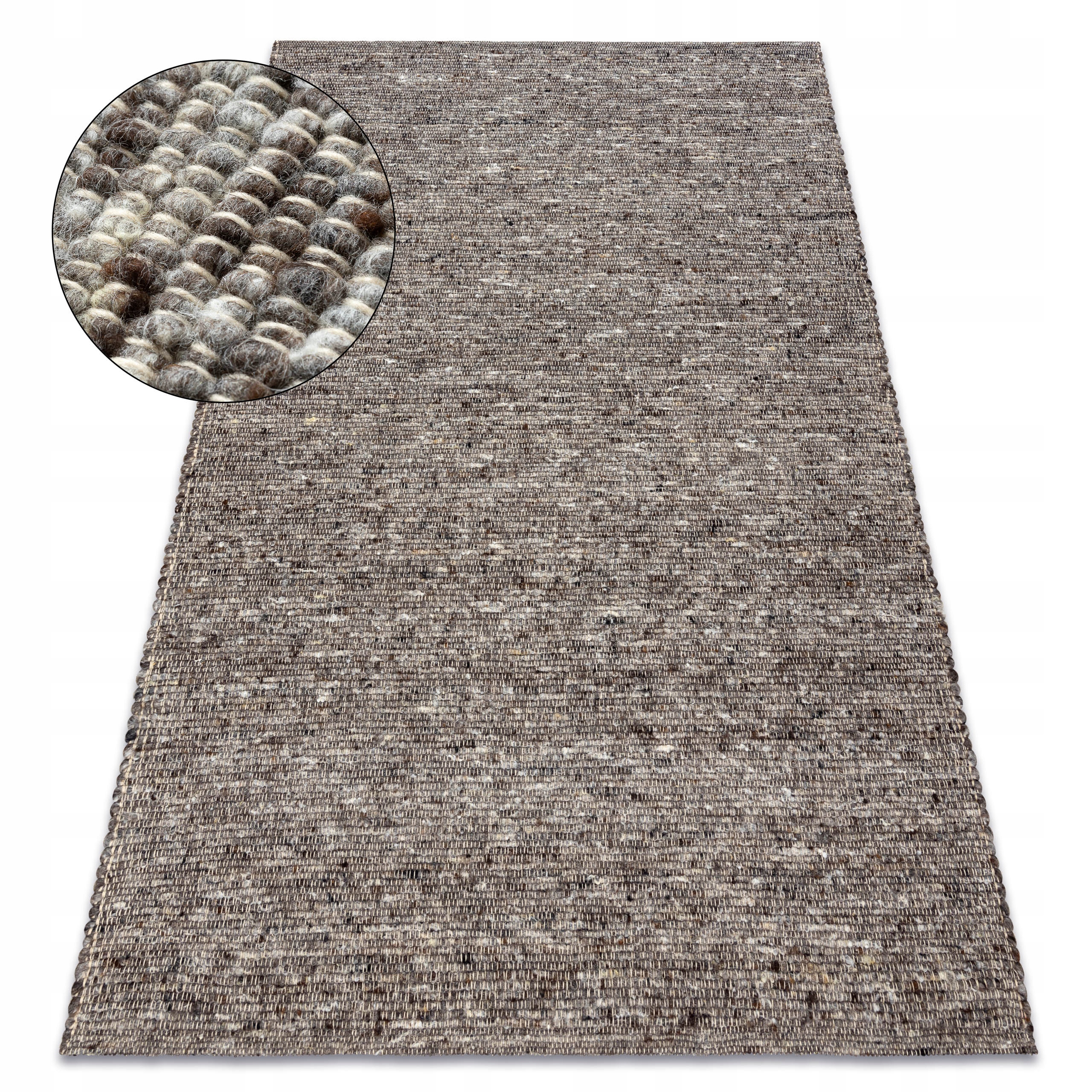 Koberec 200x300 Oboustranný tmavě šedý Přírodní #NE036