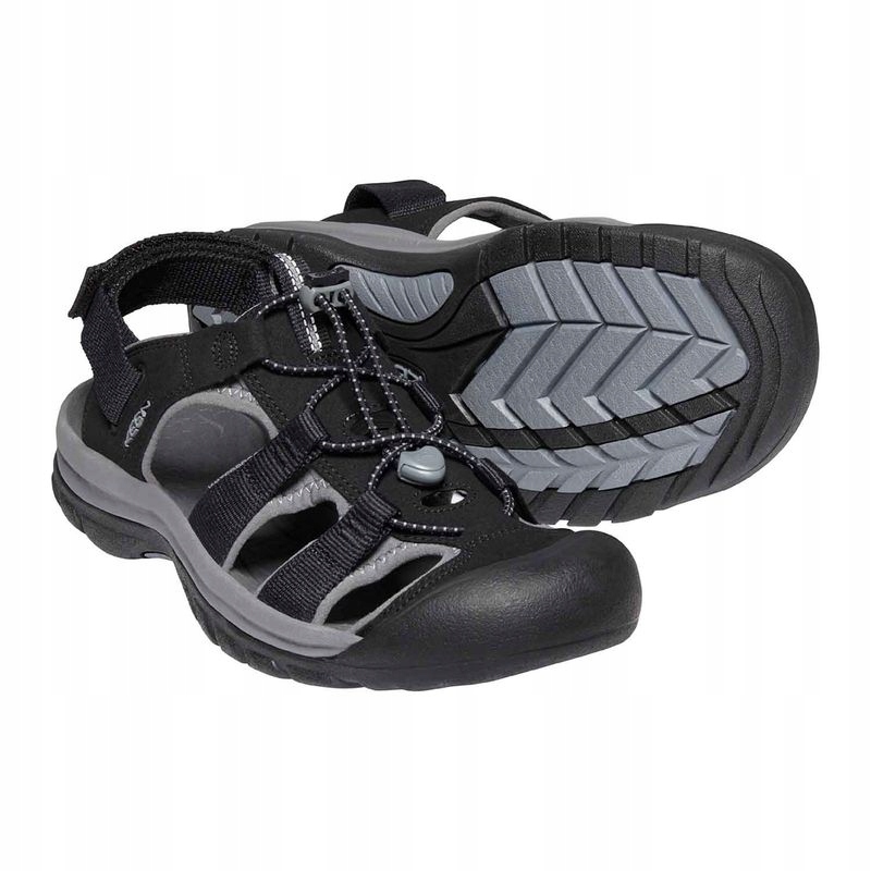 Sandały Keen Rapids H2 Men Black/steel Grey 42,5