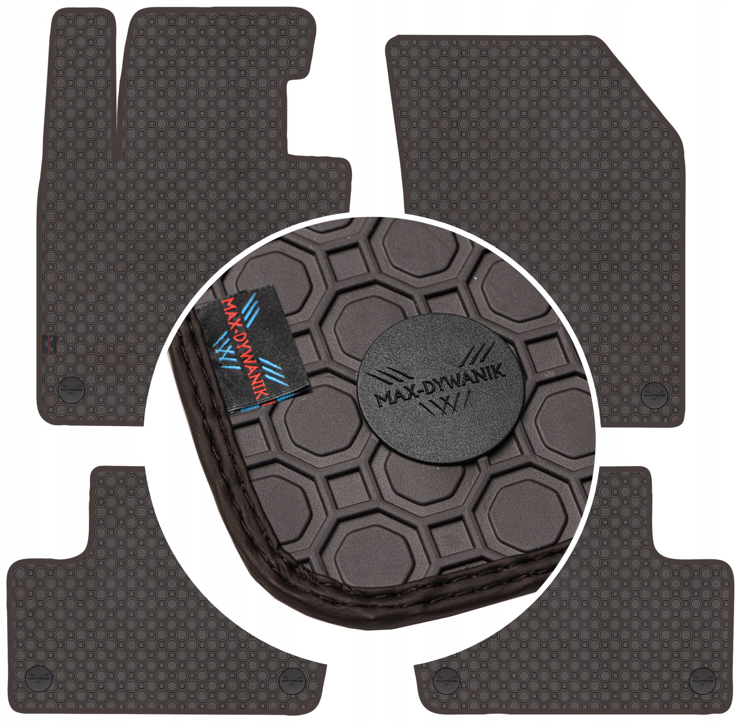 Volvo XC60 II 2017 Koberce Hnedé