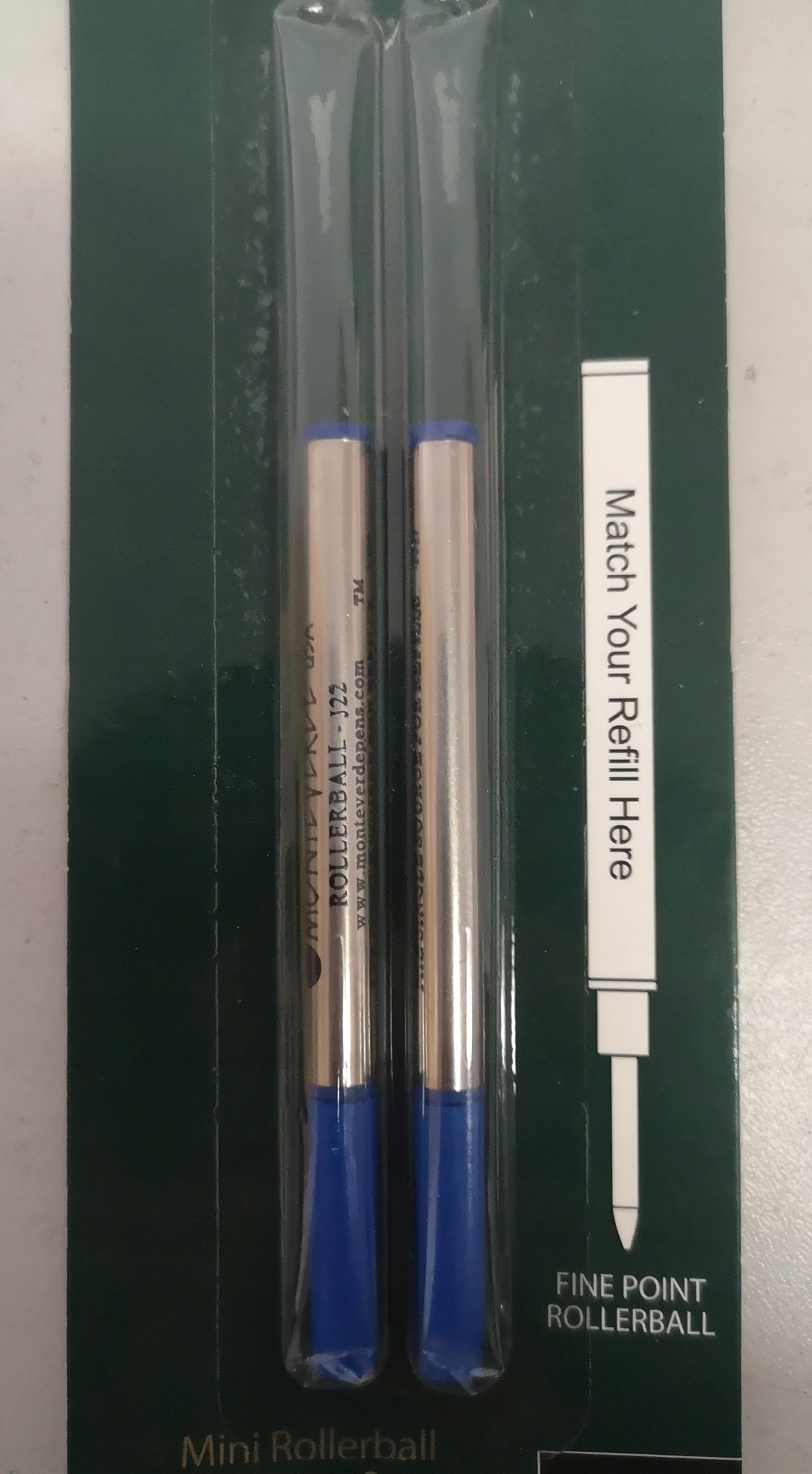 Wkład wysokiej jakości Monteverde J222bu FinePoint Marka inny