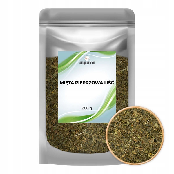 

Mięta Pieprzowa Liść 200g Herbatka Suszone Liście