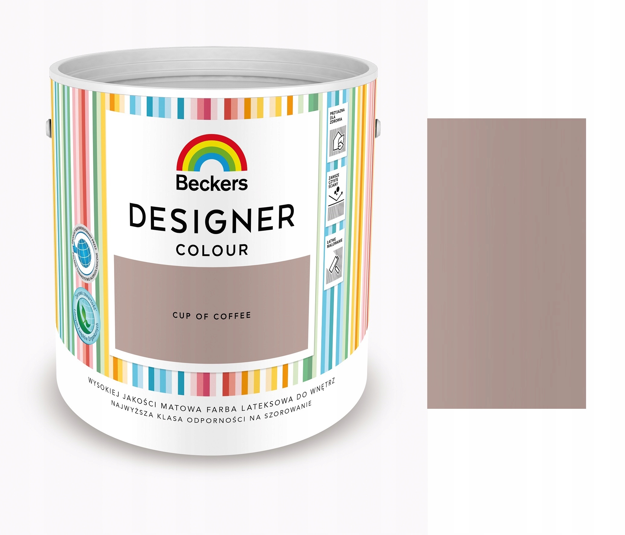 Beckers Farba Designer Colour Cup Of Coffee 2.5L
