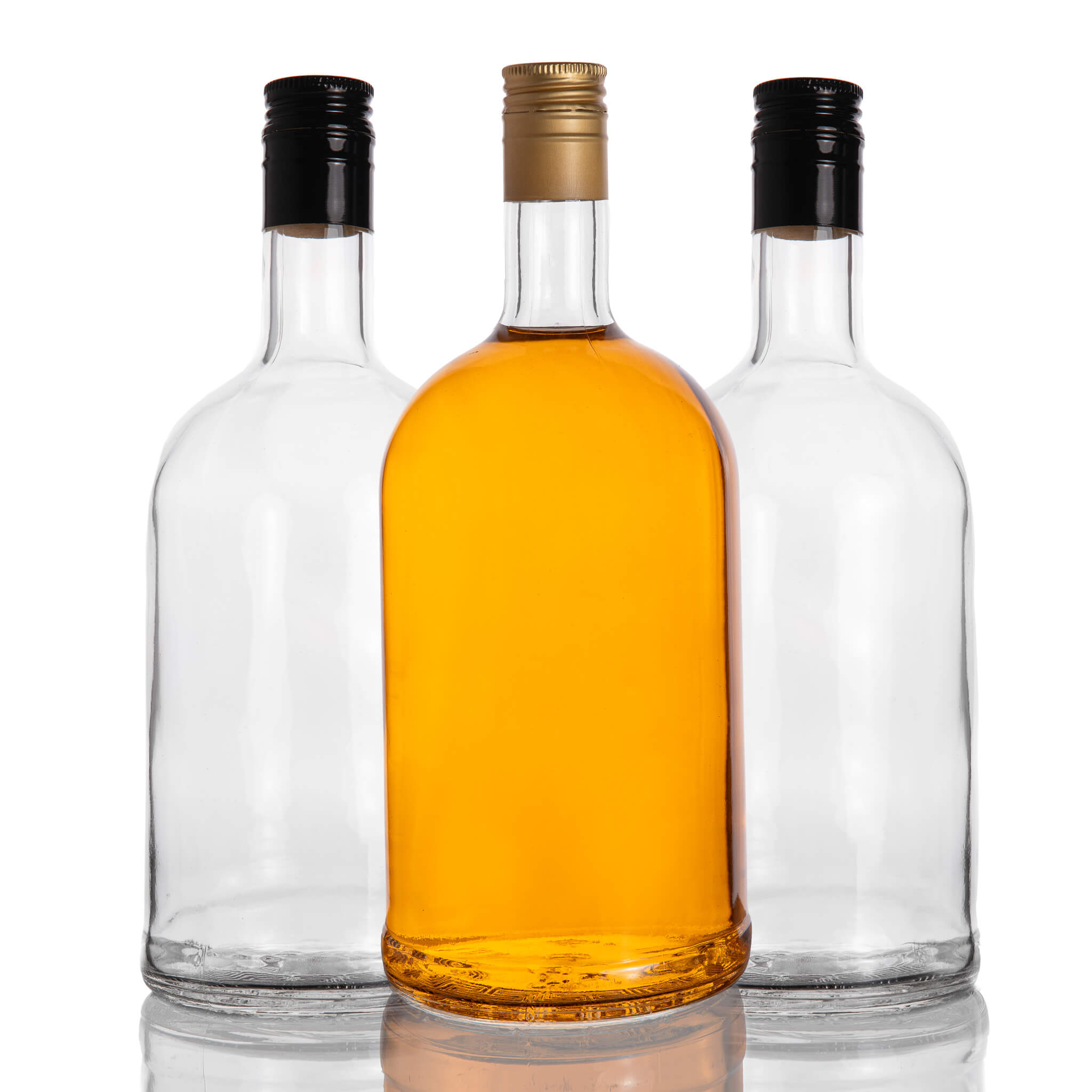 20x Skleněná Láhev Na Vodky Likéry Bimber Whisky Víno Svatba Tadeusz 1000ML