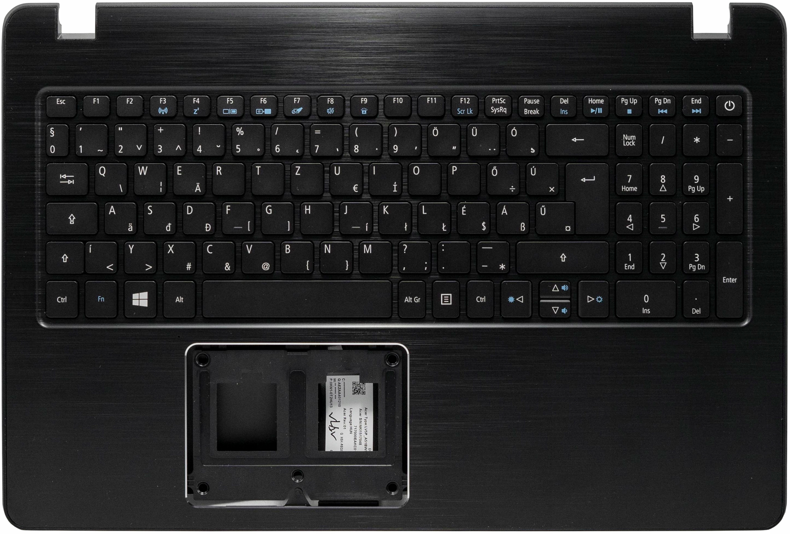 Palmrest Obudowa Klawiatura Acer F5-573, F5-573G 6B.GDFN7.013