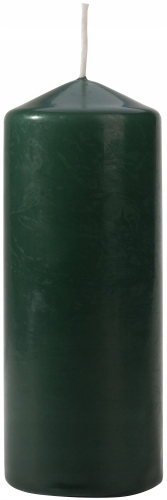 

Bispol 12cm świeca walec 60/120 Butelkowa Zieleń