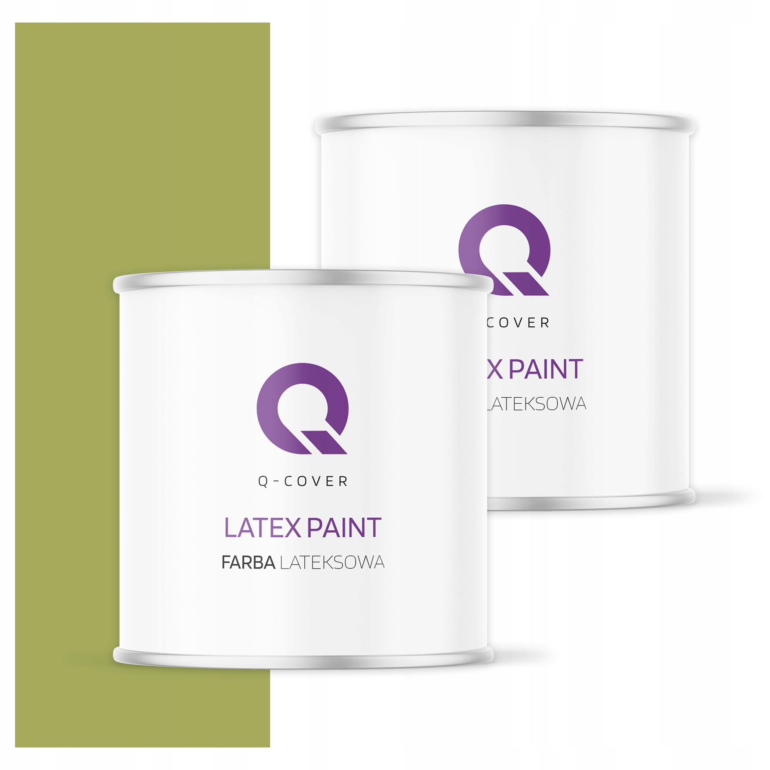 Barva vnitřní stropní barva 2L Hluboký matný Hráškový Tmavý H2437