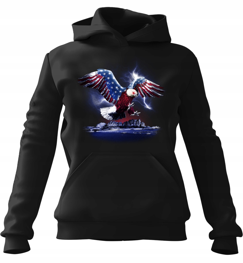 pánská mikina s kapucí American Cyborg Černá Xs pro muže, muže a muže