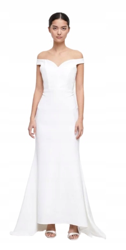 Coast Svatební Šaty Pro Nízké, Bílé, Dlouhé 40 1PGK