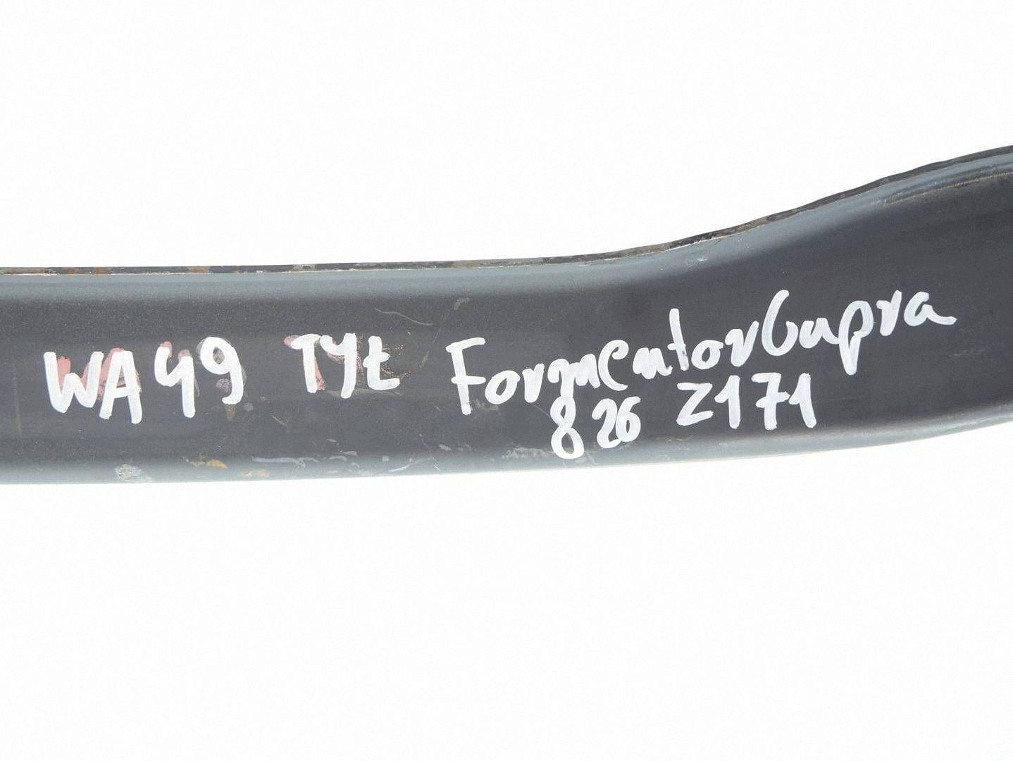 sider pillar of a bumper rear part rear CUPRA FORMENTOR