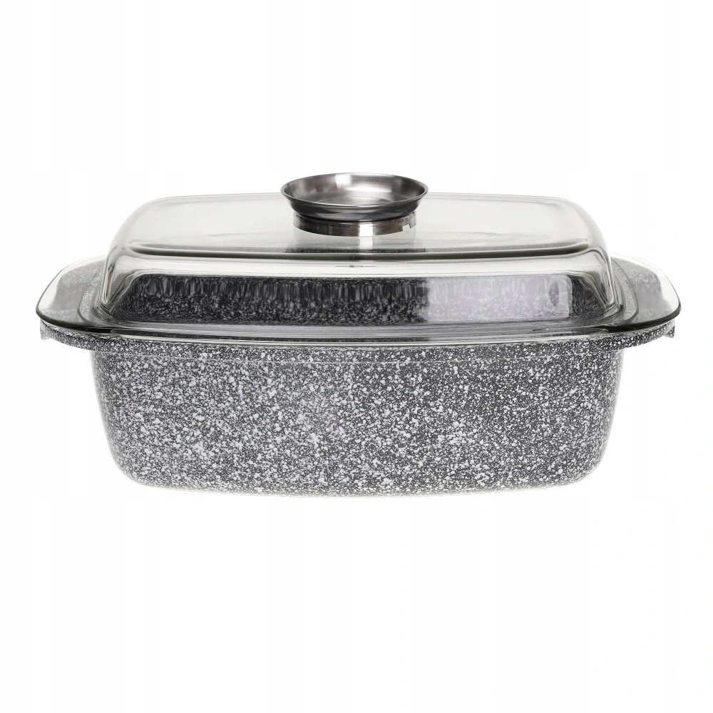 Hliníkový pekáč 4,5 l s poklicí Aroma Knob, indukce