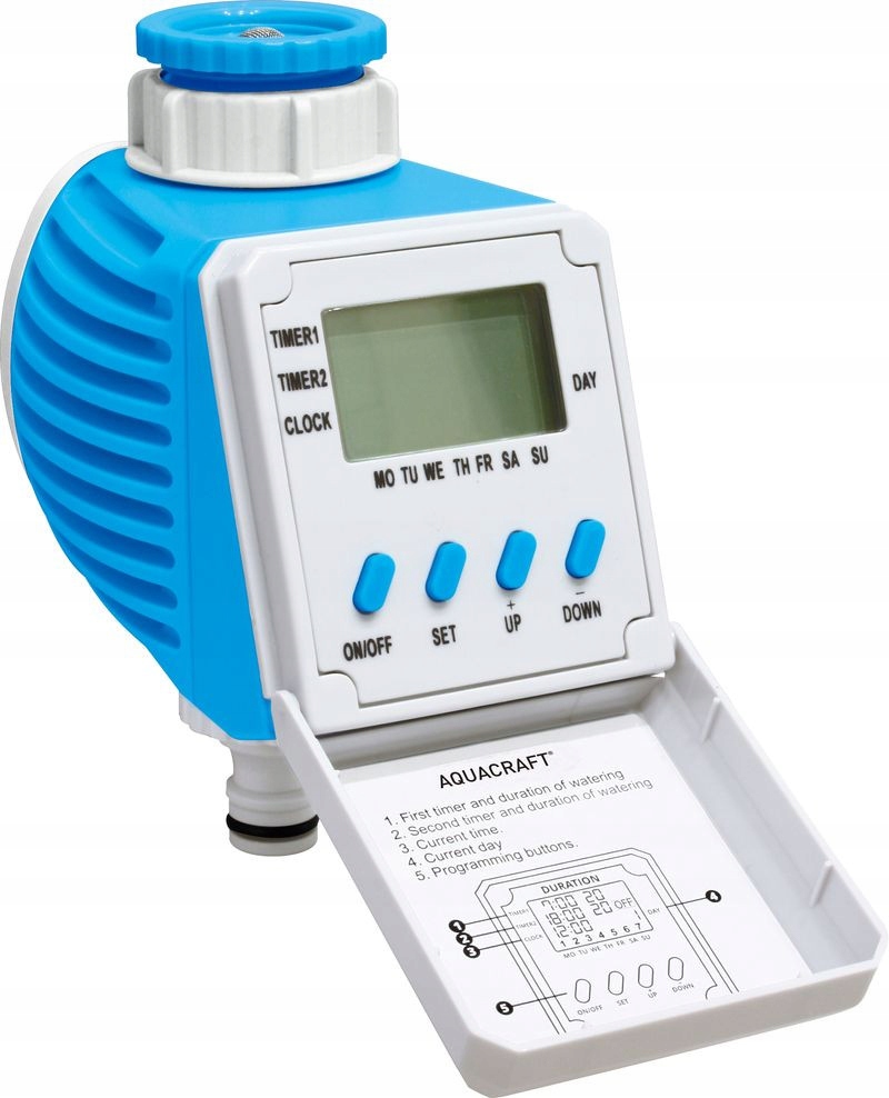 Zavlažovací časovač digitálny 1"-3/4"