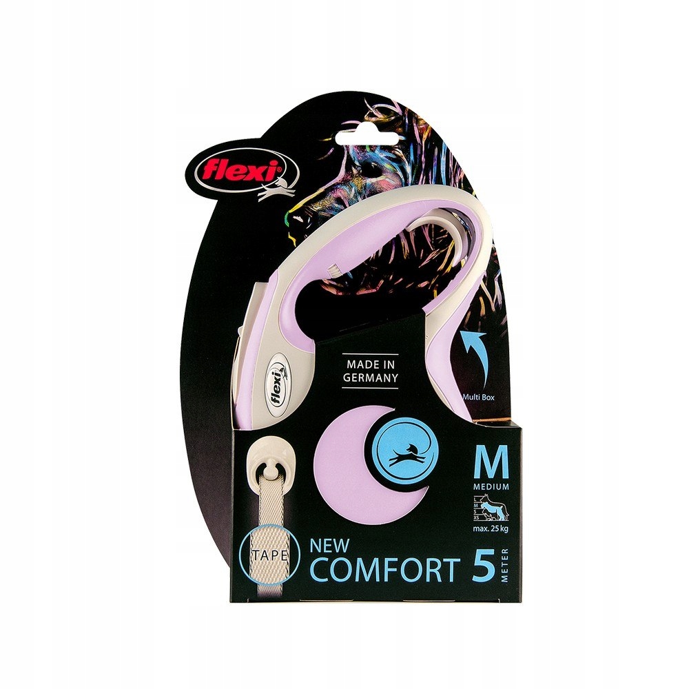 Levně vodítko pro psa Flexi New Comfort Růžová Velikost Xs
