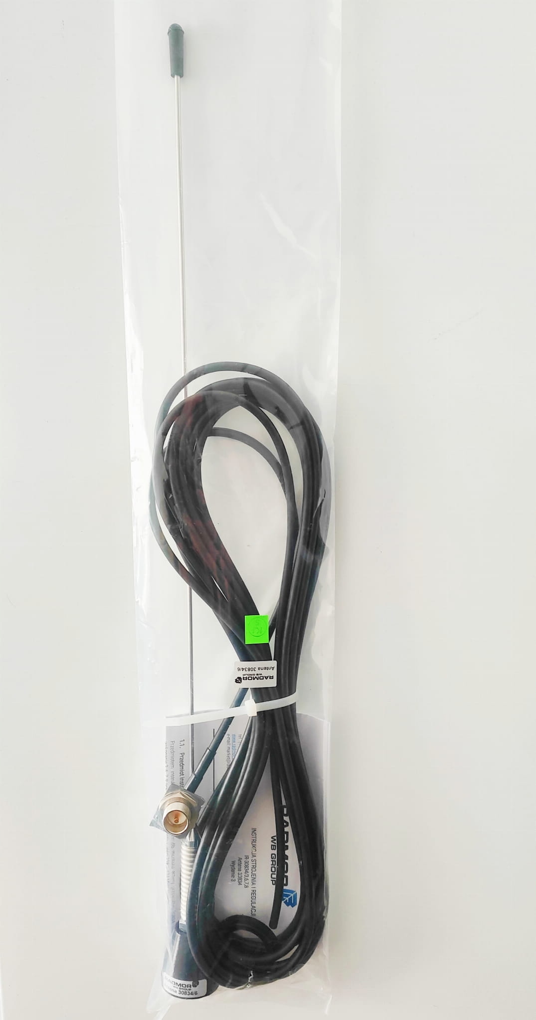 ANTENA SAMOCHODOWA VHF RADMOR 30834/6 - Straż Pożarna