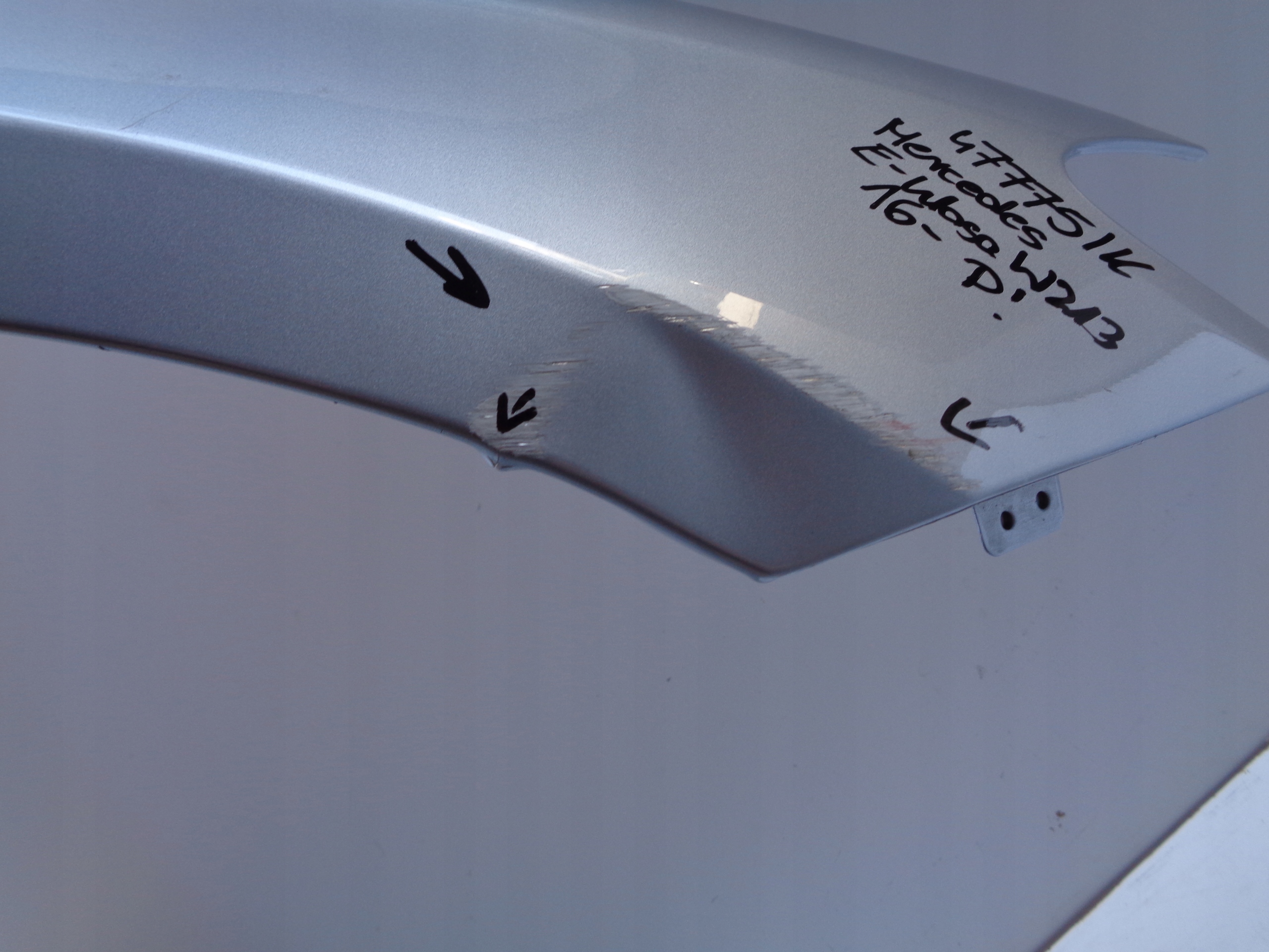 fender right front MERCEDES E-KLASA W213 16- NR 47775