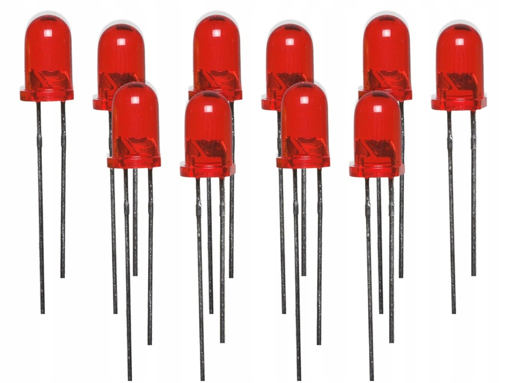 

Diody Led 3MM Czerwone Zestawy Komplet 10SZT