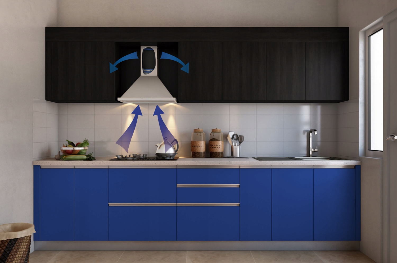 FILTR PLAZMOWY PIONOWY DO OKAPU MAAN VR 180 VIKICKS 400 m3/h UNIWERSALNY Kod producenta VR180 165-180-400