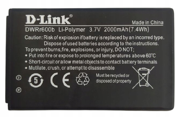 ORG BATERIA AKUMULATOR DO ROUTER D-LINK DWRr600b