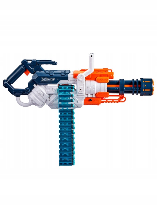 Karabin X-Shot Minigun Crusher USZKODZONY Seria Minigun